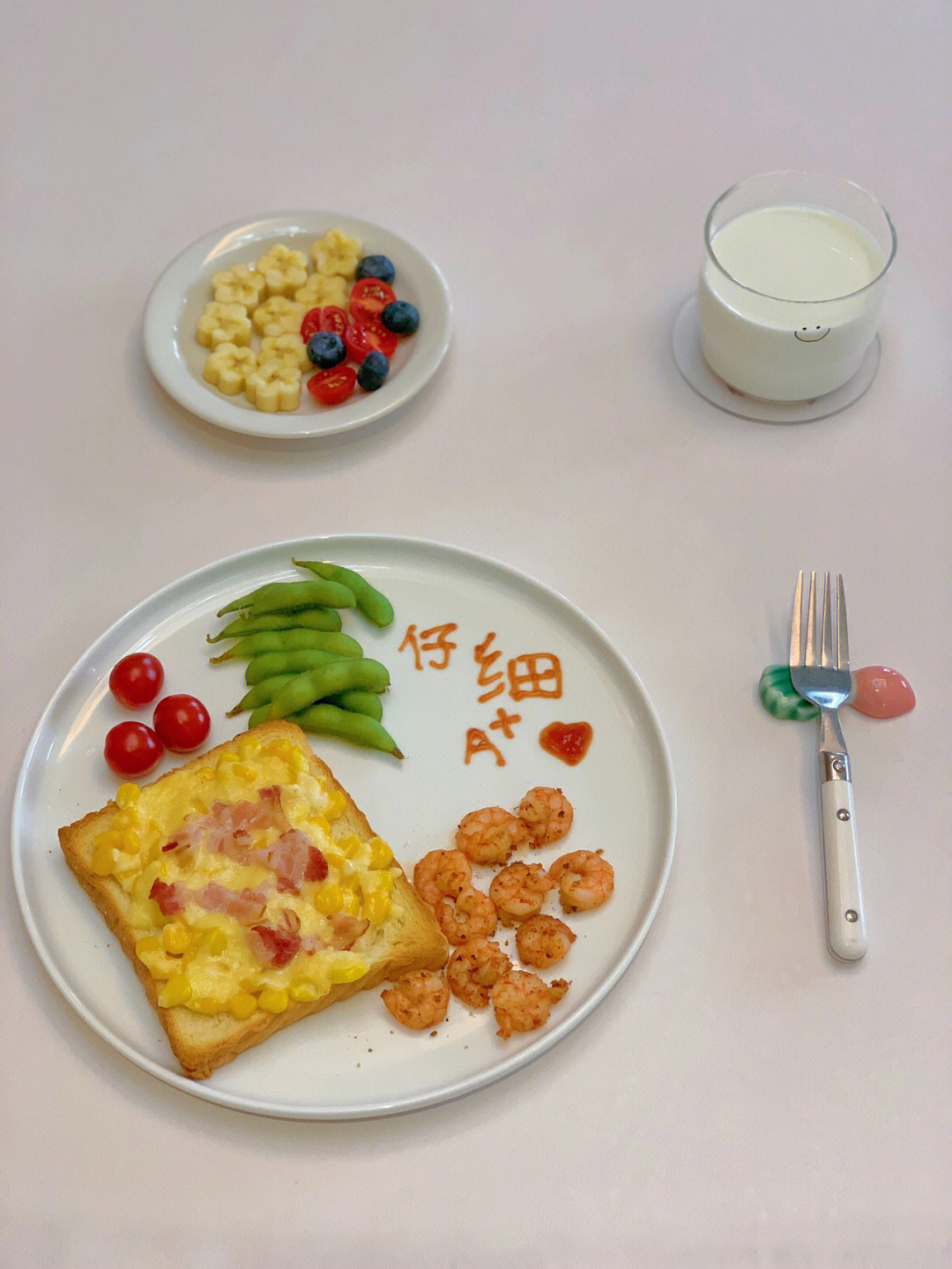 100种简单早餐小学生图片