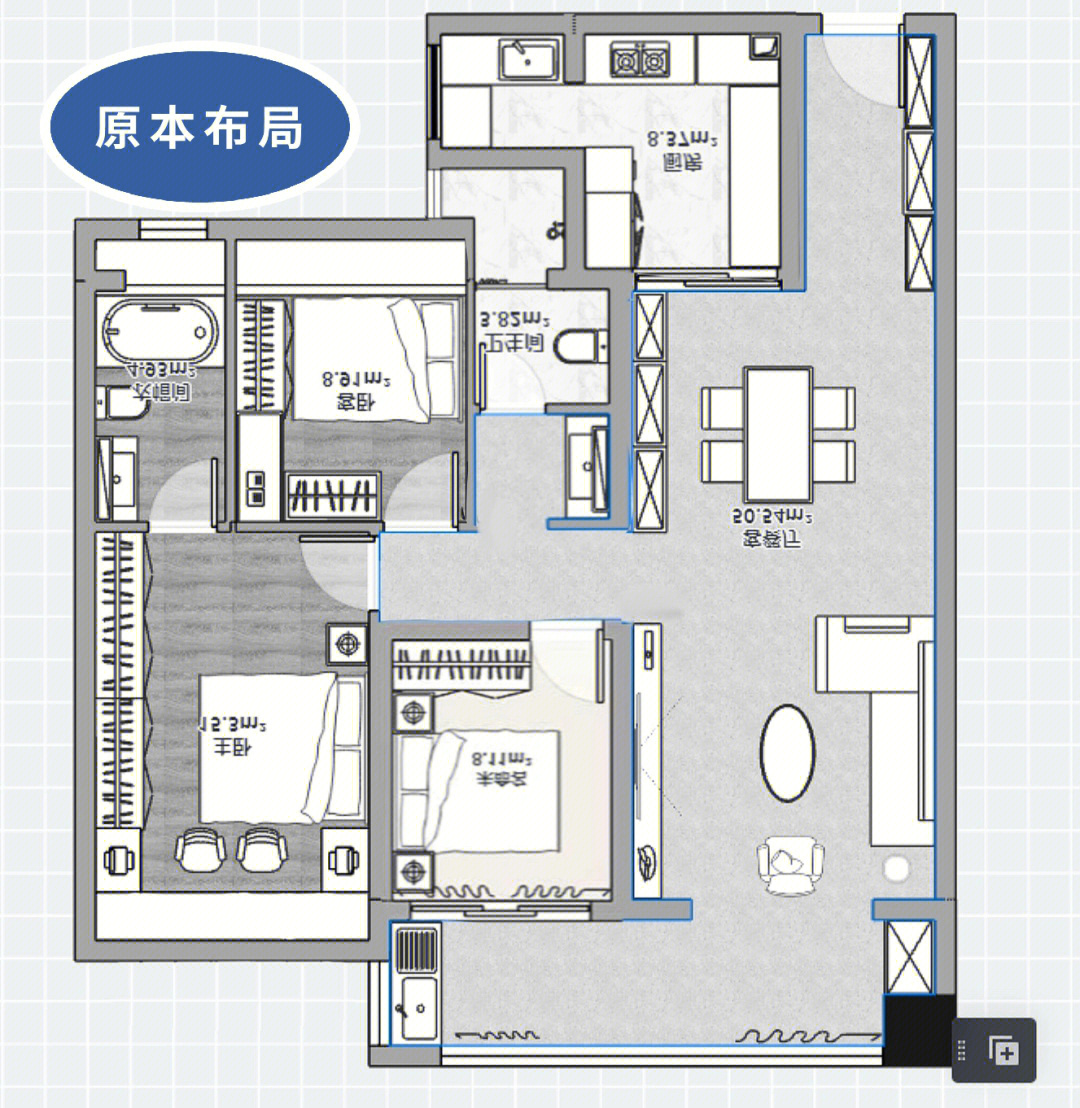 床头朝西的示意图图片