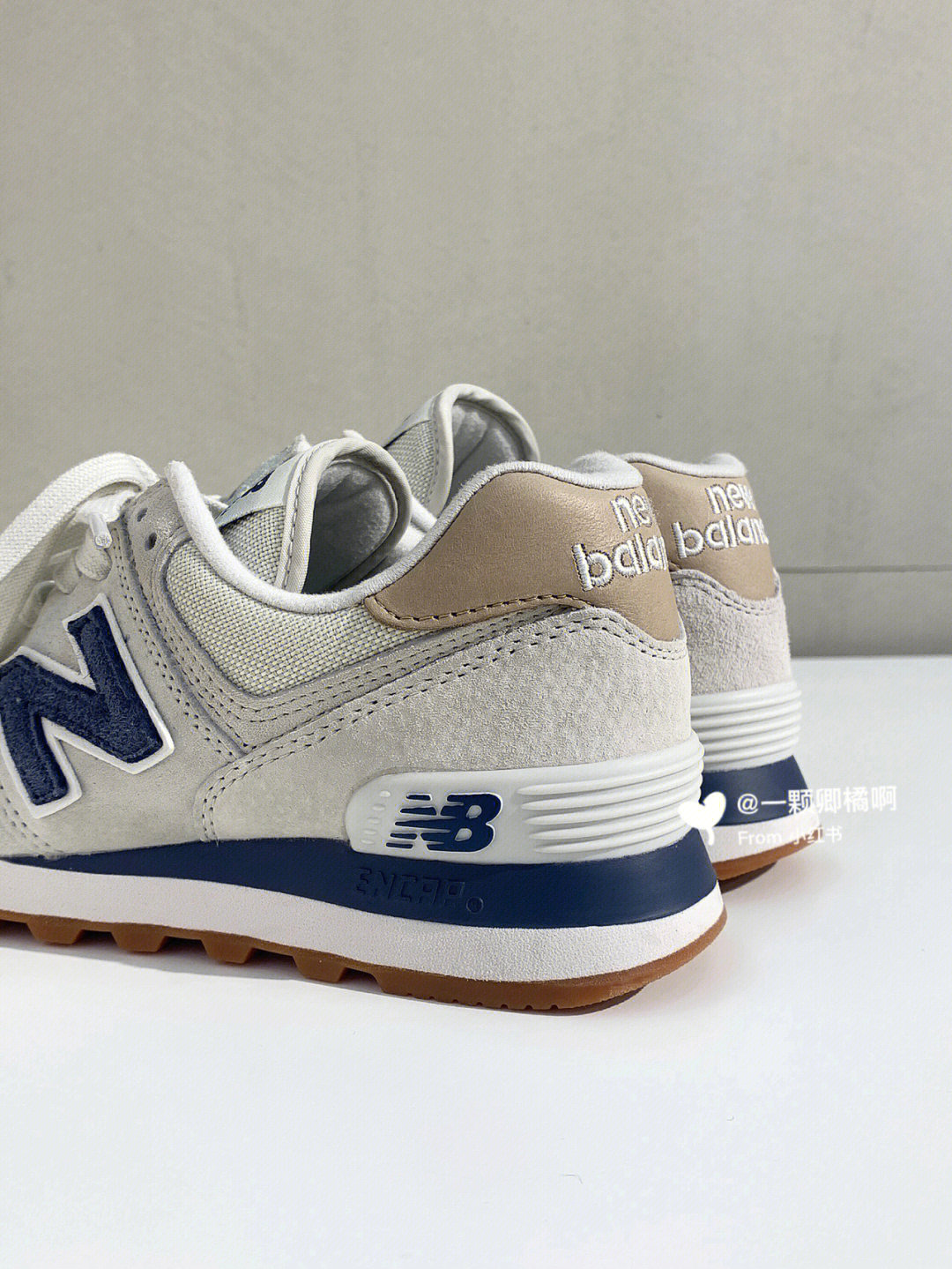 nb574浅驼色78ins风舒适慢跑鞋