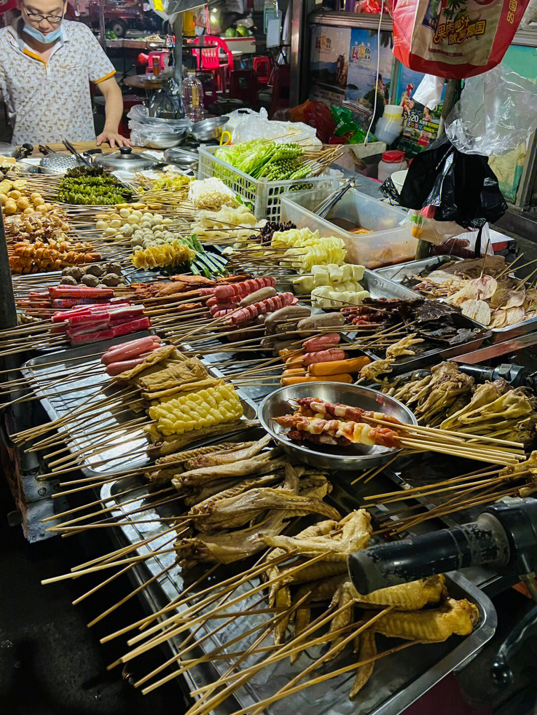 万家丽广场夜市图片