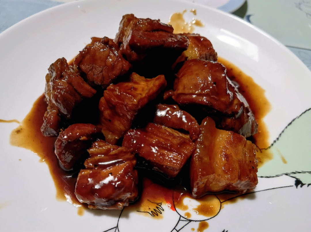 清河po甜口红烧肉图片