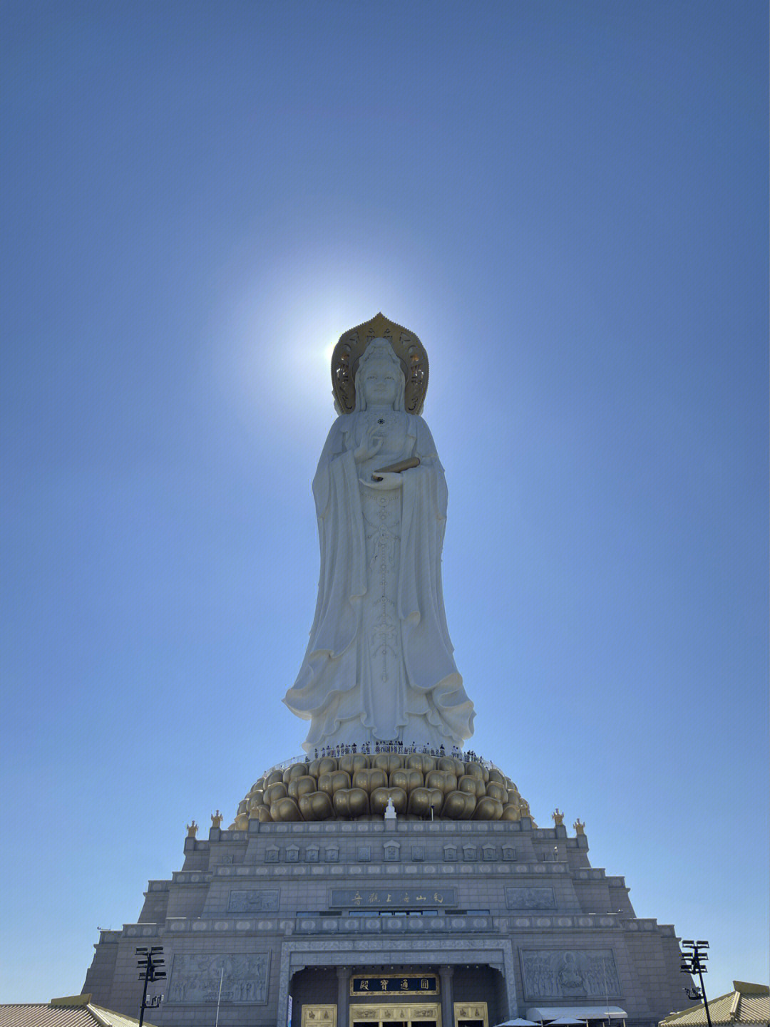 南海观音里面图片