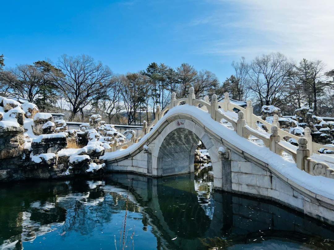 97承德冬季,山庄雪景#承德避暑山庄 97