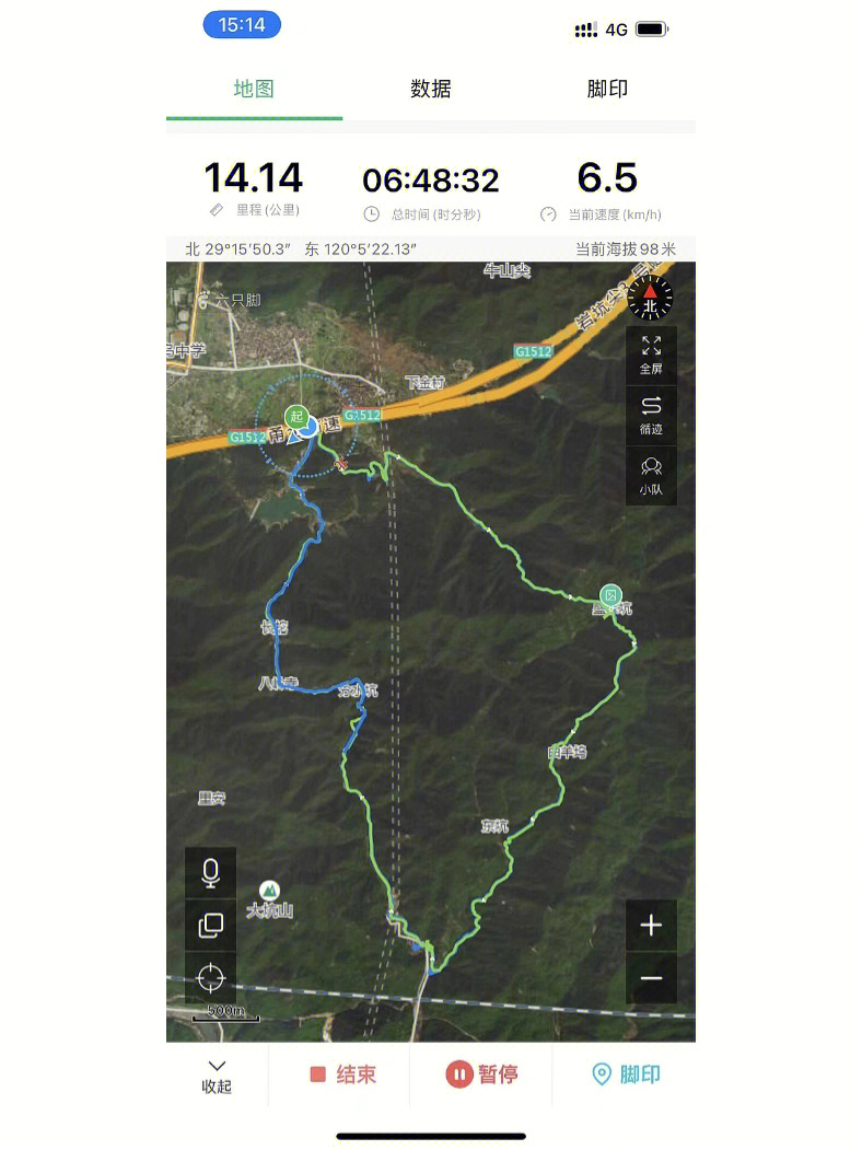 义乌八岭坑古道线路图图片