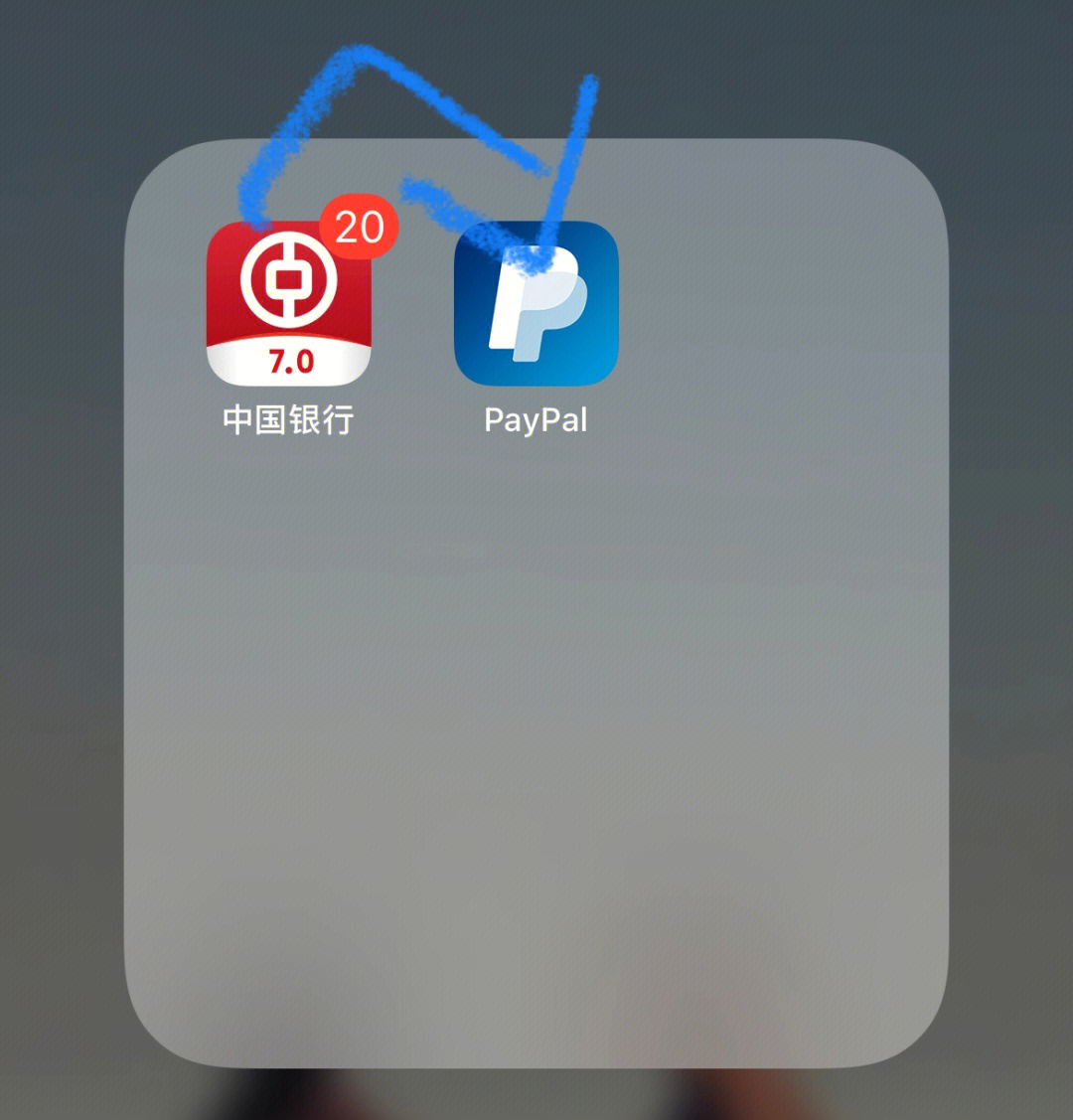 paypal银行卡图片