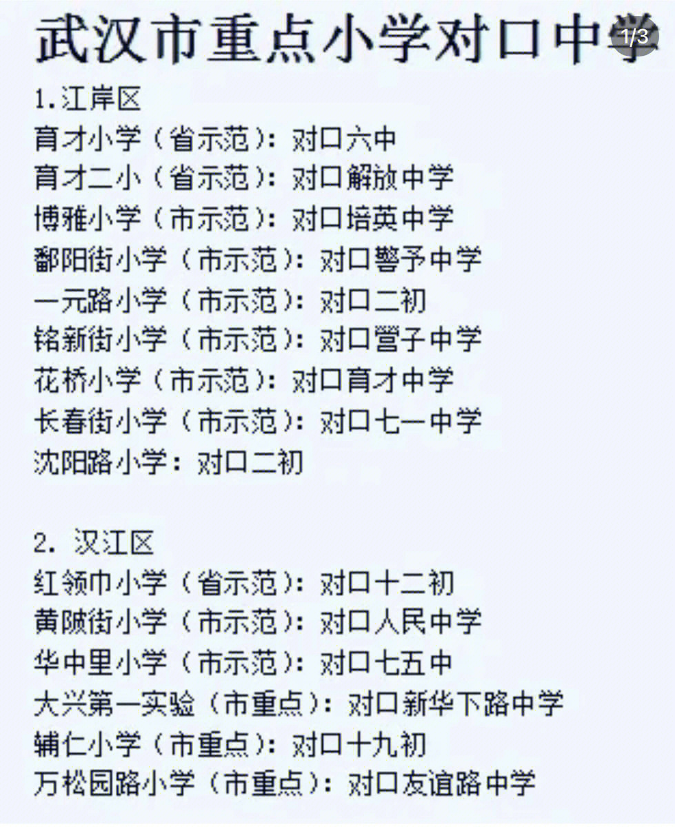 珞珈山小学对口中学图片