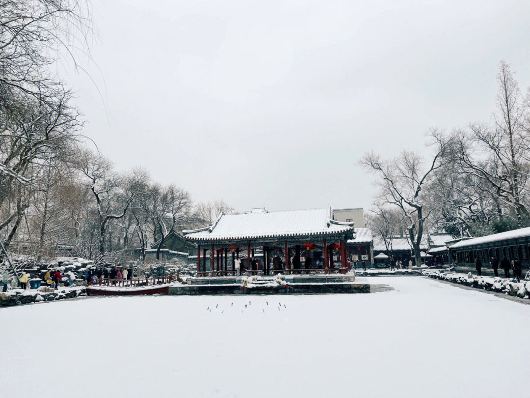 南辰王府雪景图片图片