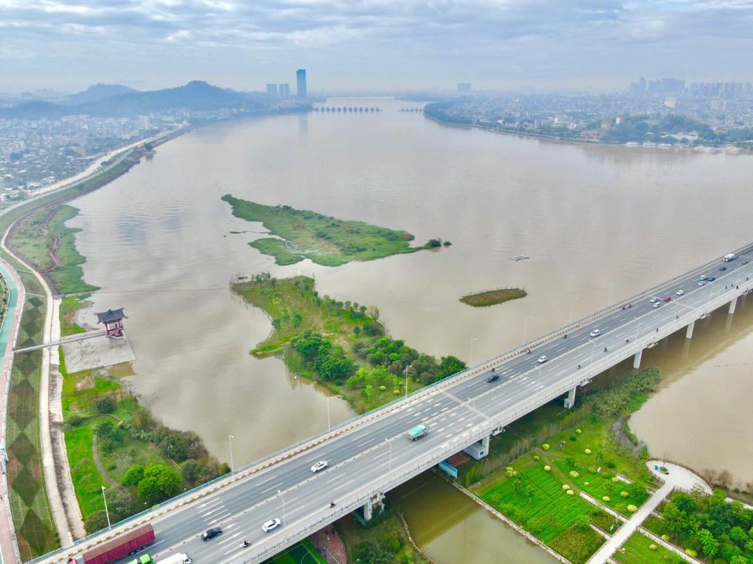 潮州意溪湿地公园图片