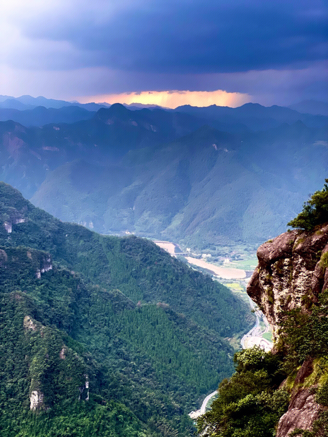 浙江仙居风光图片