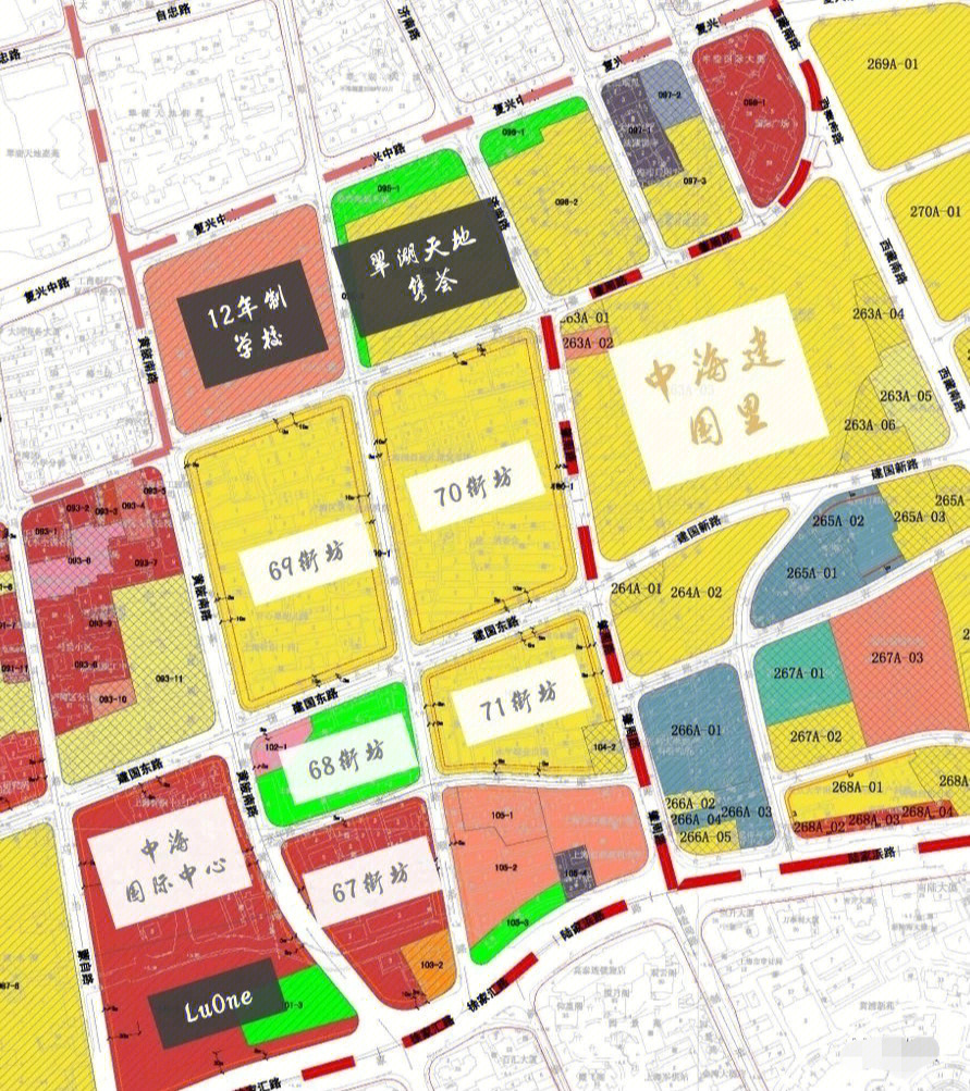 中海建国里三期旧改项目占地4.3万方建筑体量28.3万方地上16.