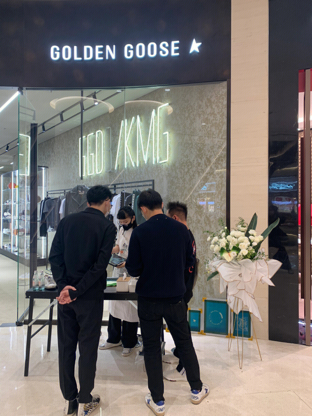 golden goose西安专柜图片