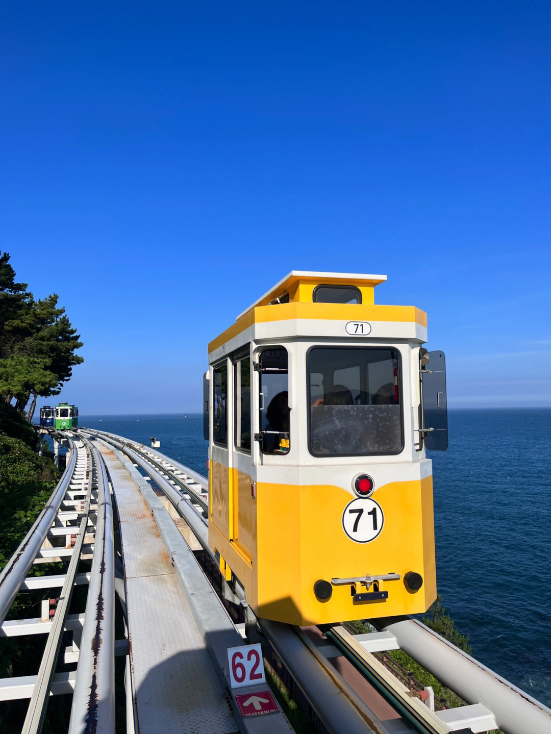 釜山海云台小火车图片