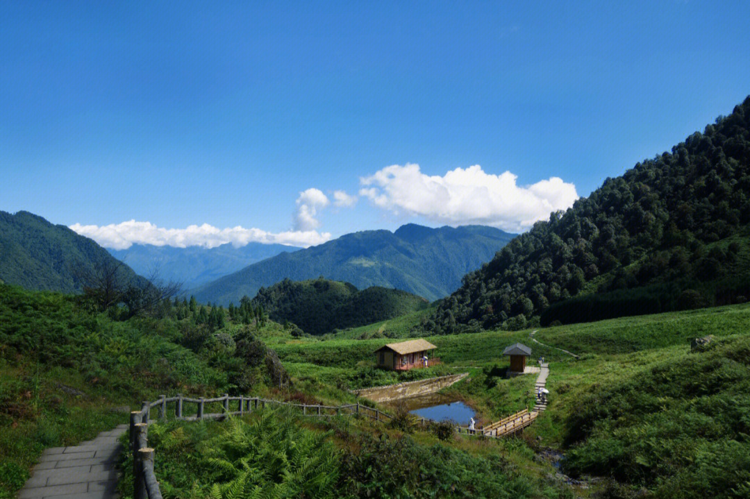 黑竹沟马里冷旧景点图片