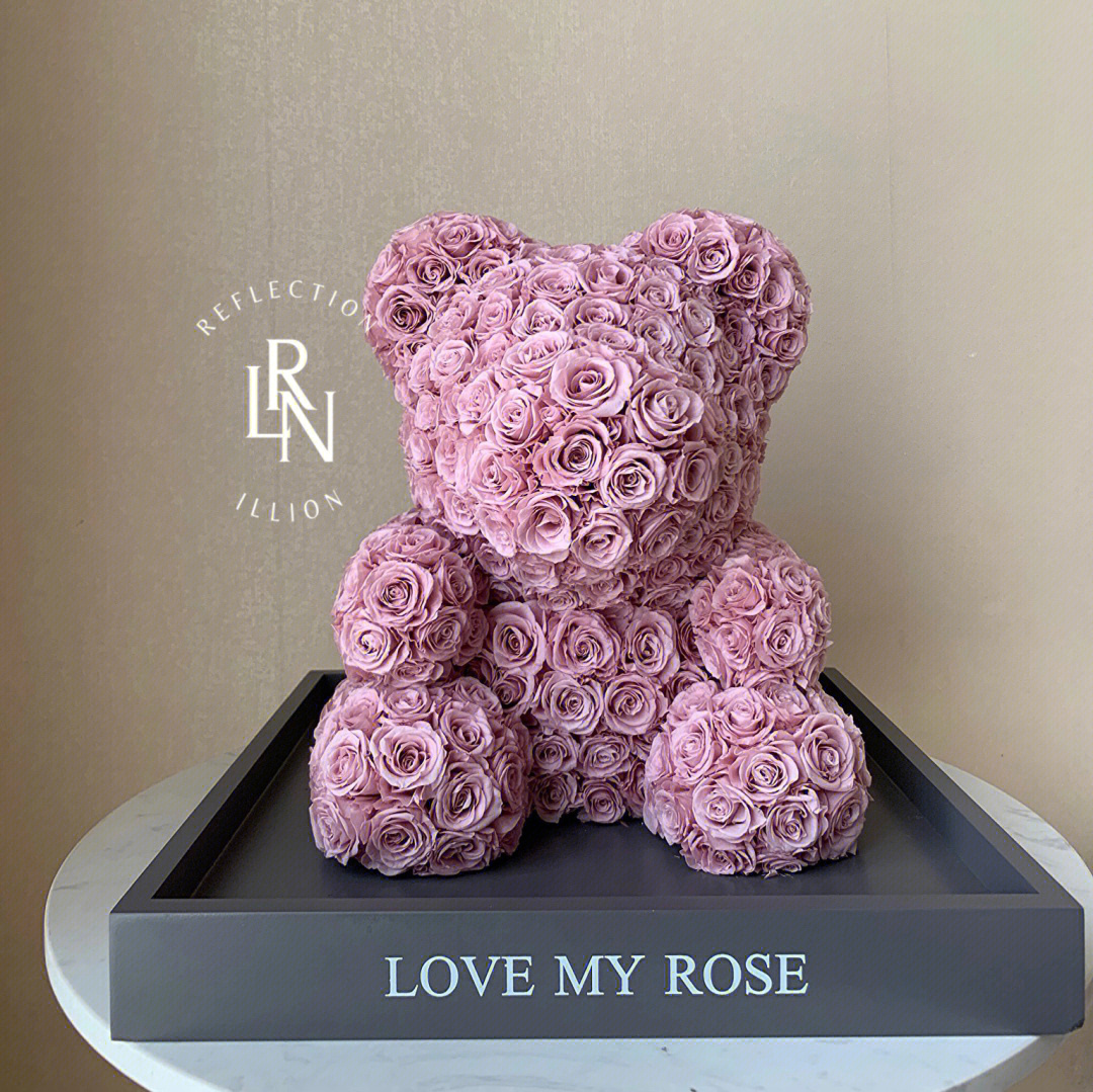 新加坡花店客订玫瑰熊