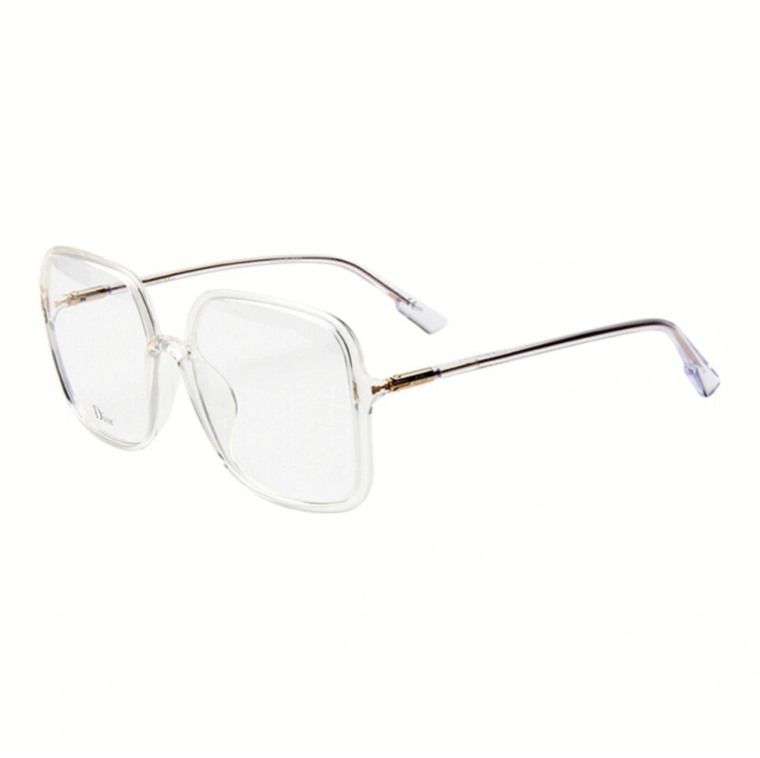 dior迪奥方框素颜光学眼镜架框 女款 透明色,百搭神器,全新无佩戴