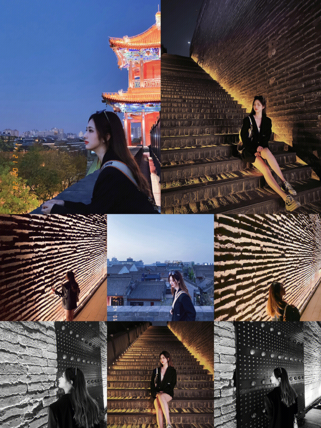 西安拍照永宁门城墙