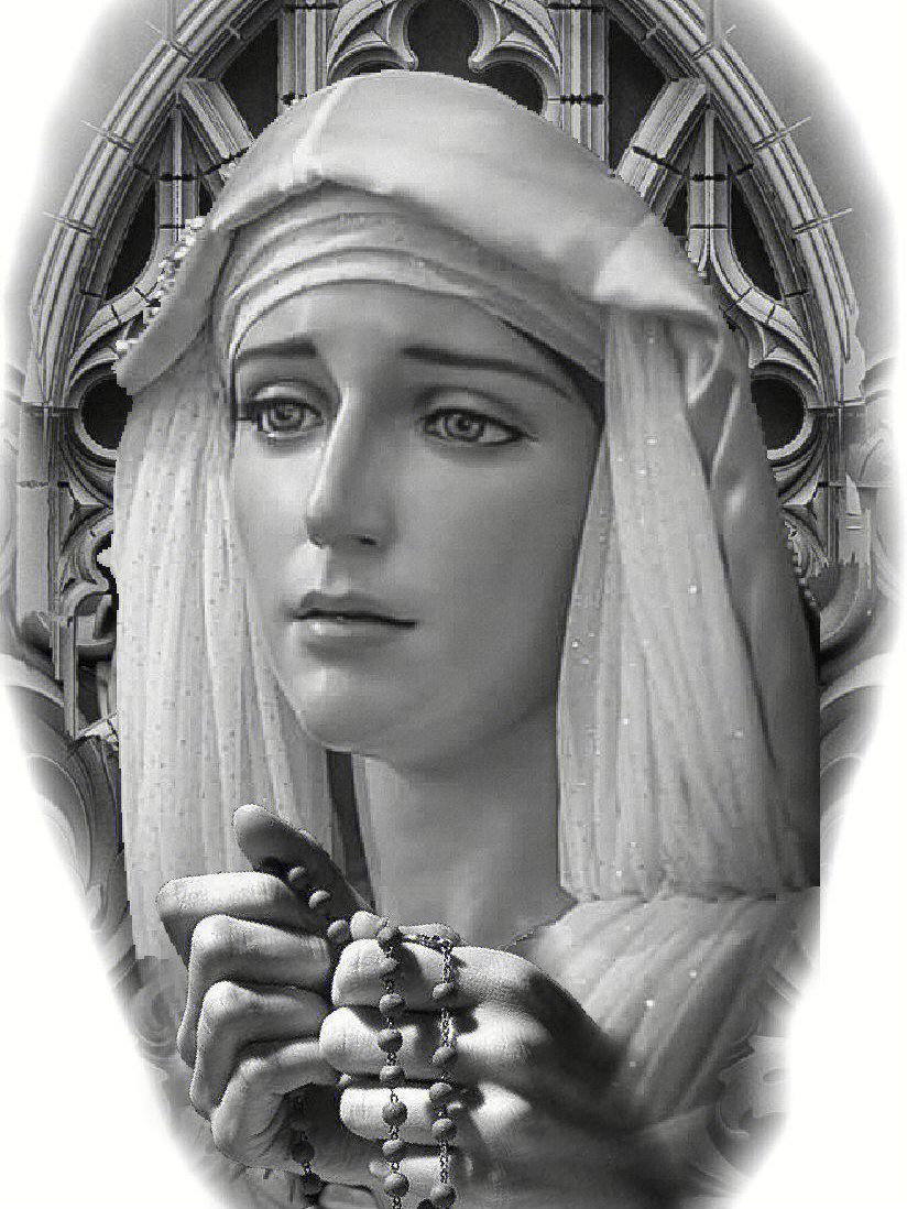 圣母玛利亚纹身素材
