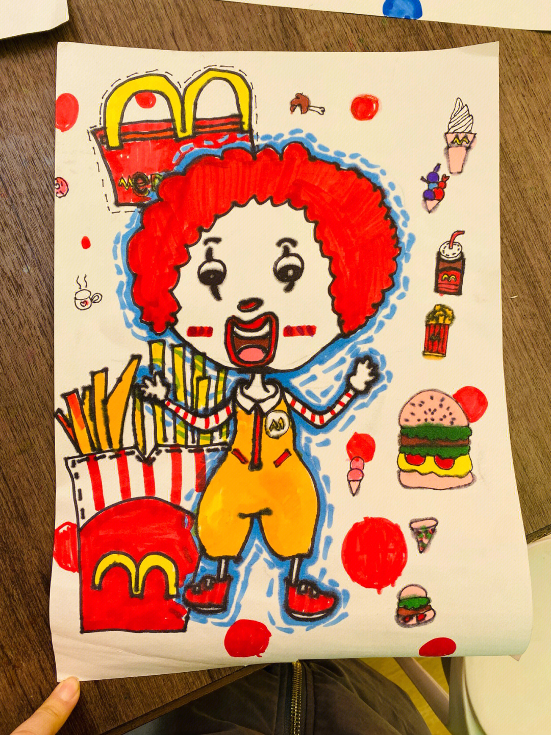 麦当劳小丑的秘密图片