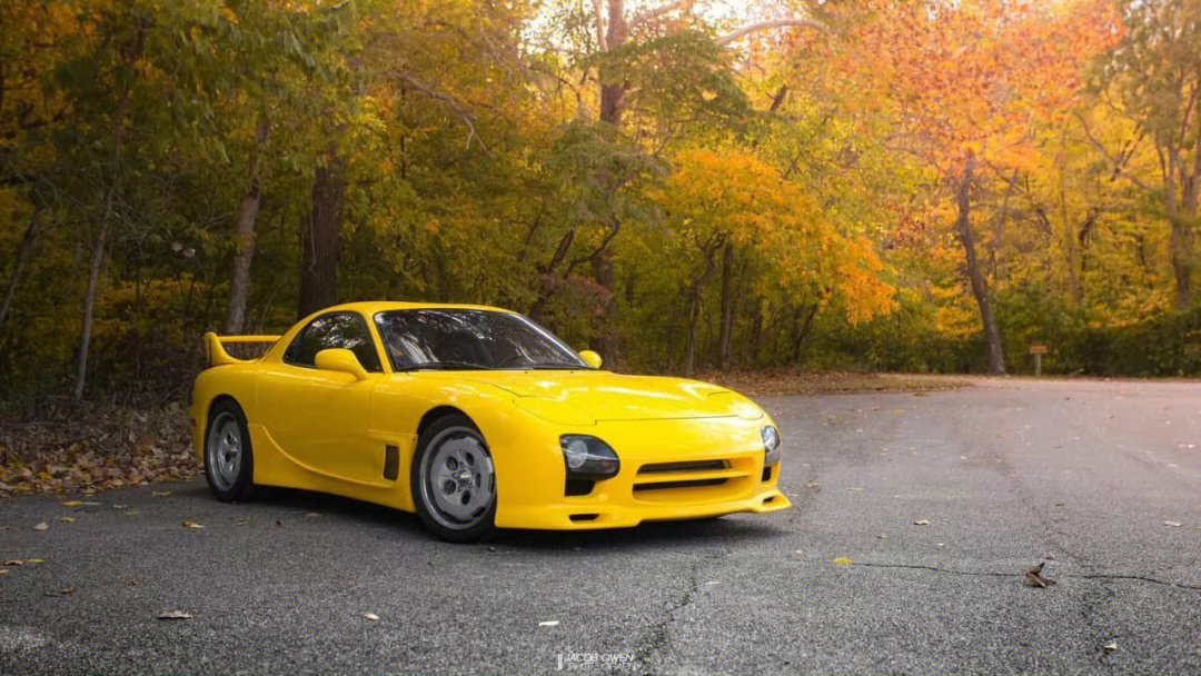 马自达rx7#改装车 你开马自达怪不得你塞车啦mazda rx-7 fd3s