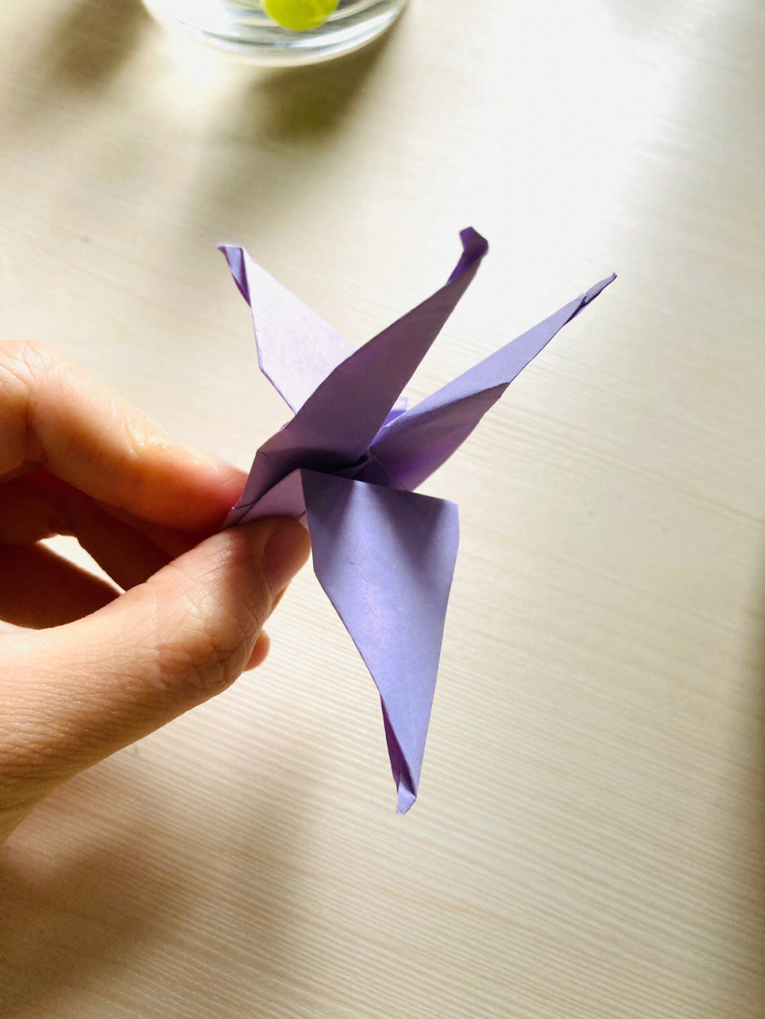 千纸鹤的折法 心形图片