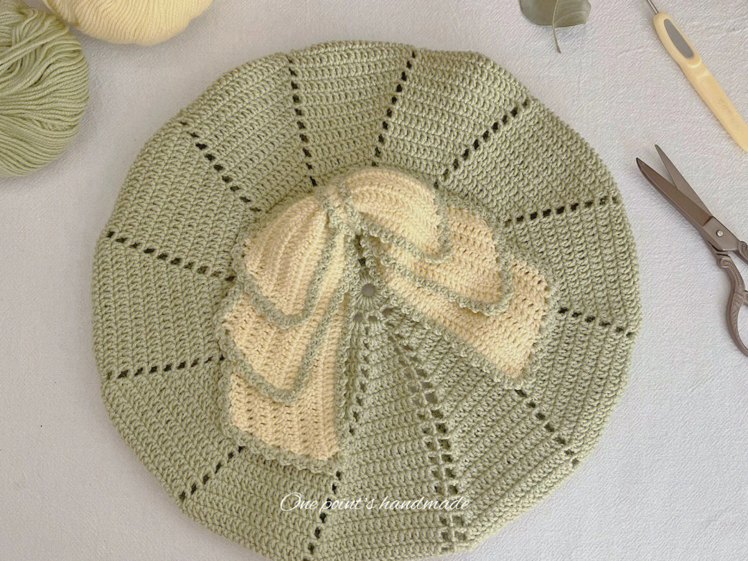 贝雷帽的编织方法图片