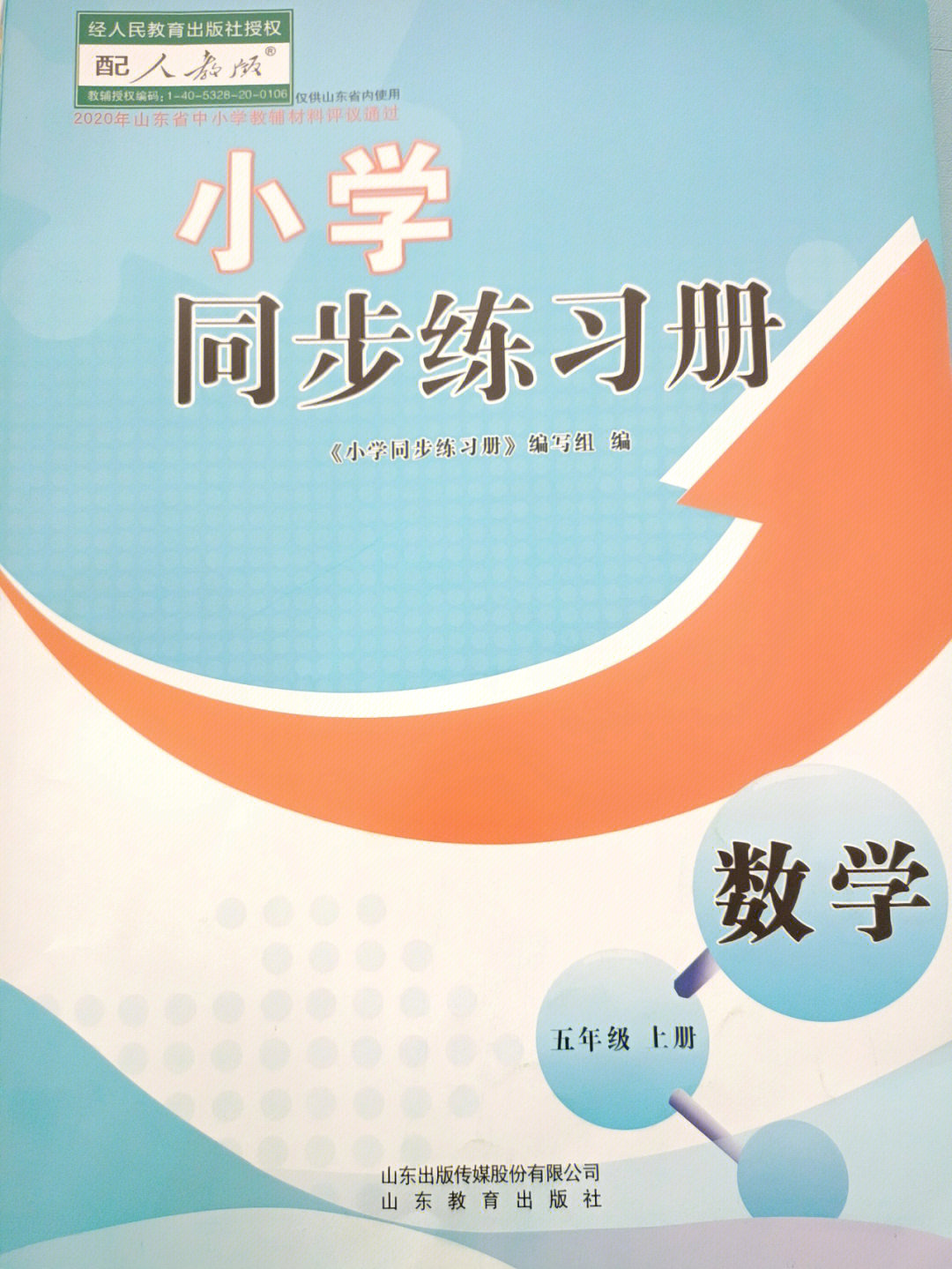 小学数学五年级上册同步练习册答案人教版