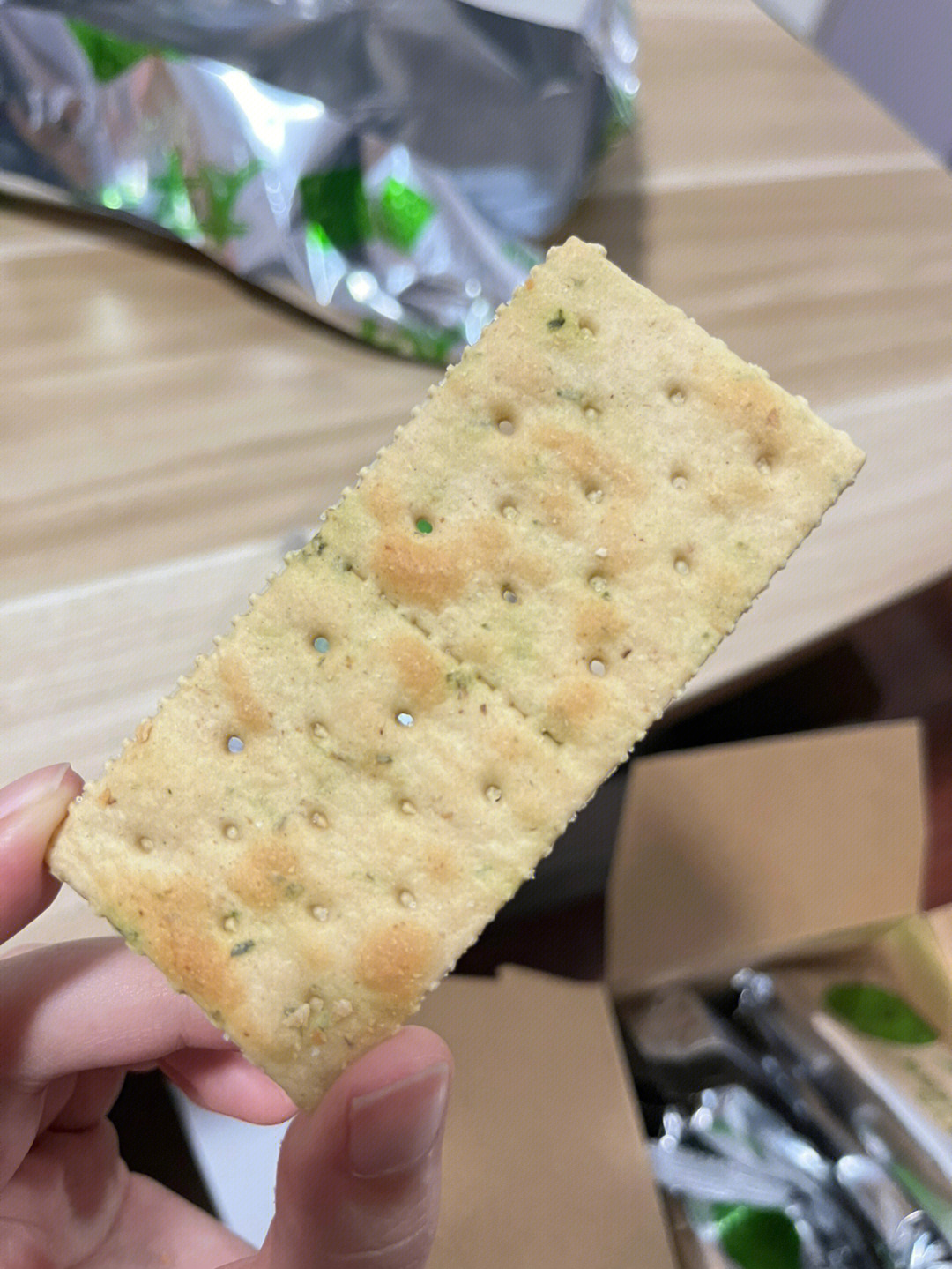 大爱香葱味苏打饼干