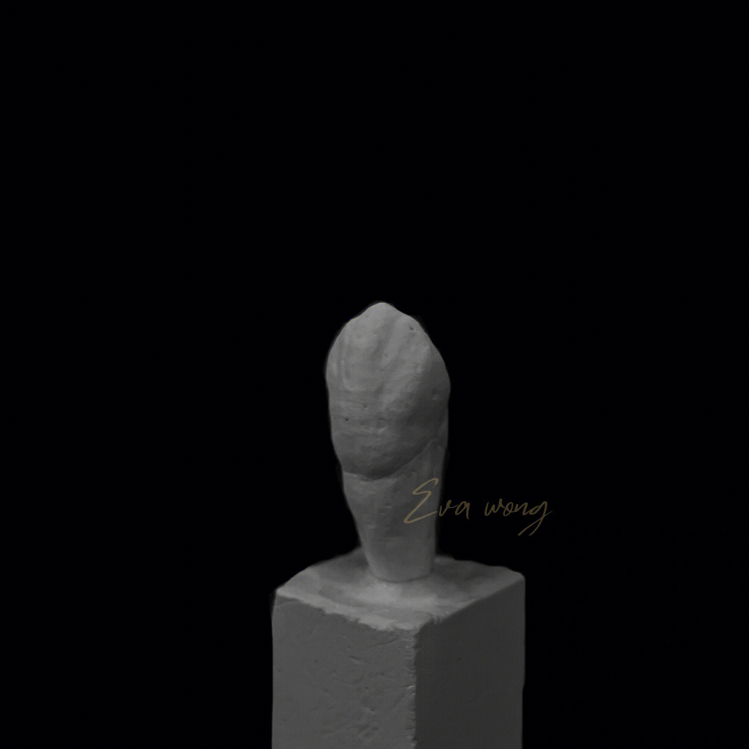 石膏雕刻作品简单平面图片