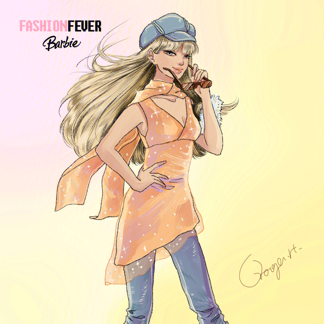 插画barbiefashionfever