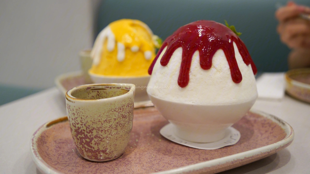 迪拜甜品店日式沙冰77吐司冰激凌