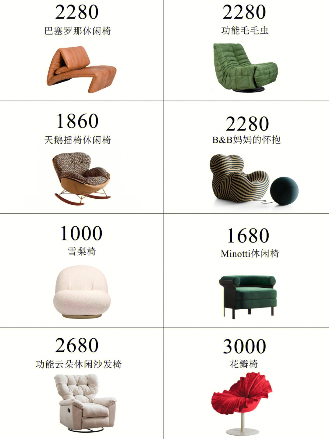 网红椅子，沙发合集设计师都在收藏源头工厂