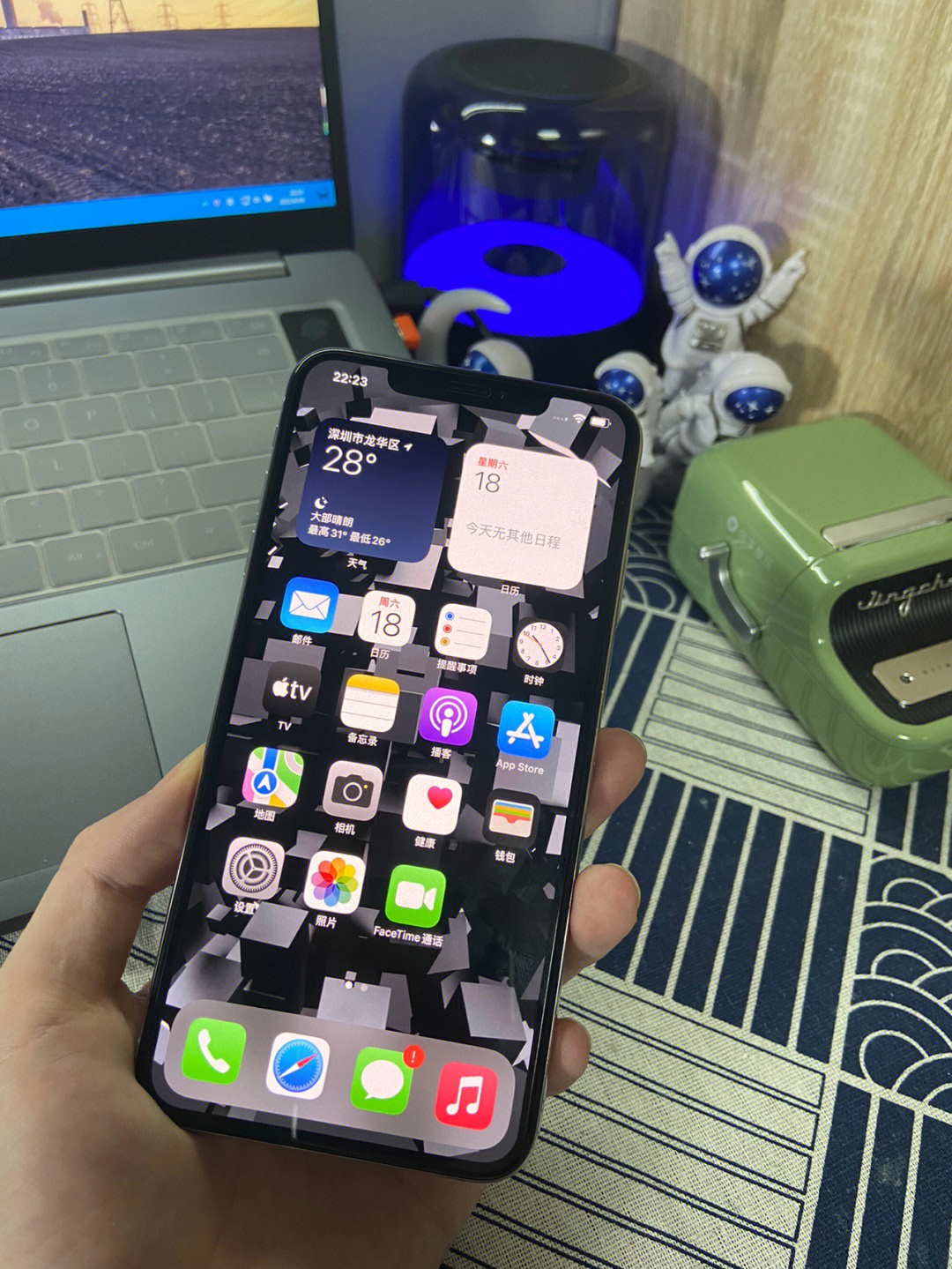 iphonexsmax512g白色全原98新