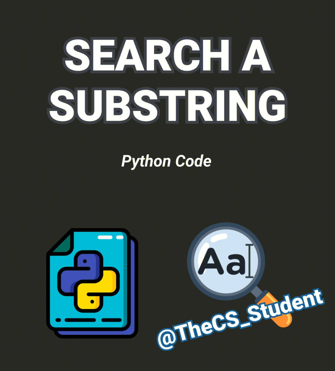 pythonsearchasubstring