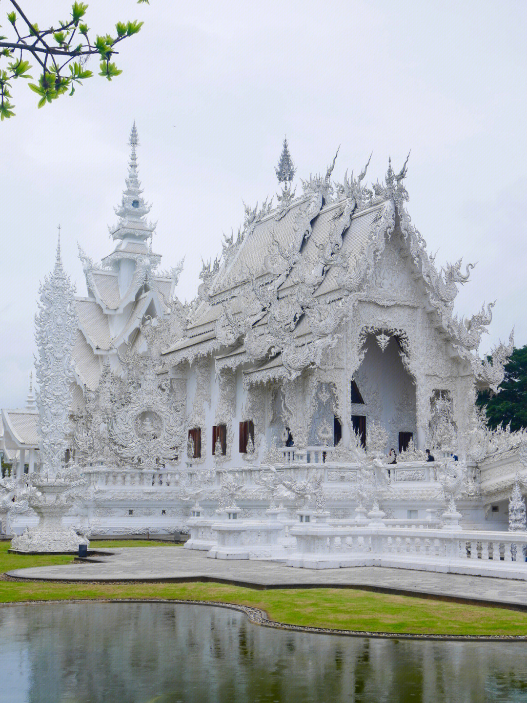 建筑设计泰国清莱白庙