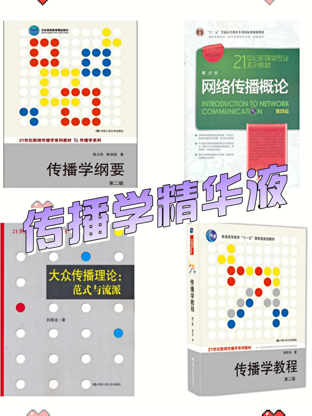 按框架整理知识,融合学习理解,从传播学起源,学派,研究内容和方式等