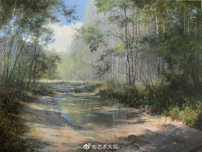 乌克兰画家yuriklapoukh风景油画作品欣赏