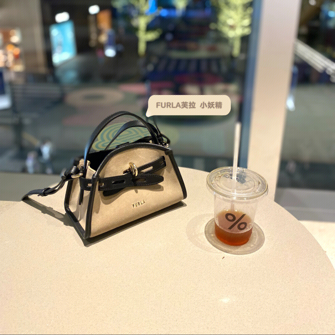 furla芙拉小妖精迷你单肩斜挎包免税店购入