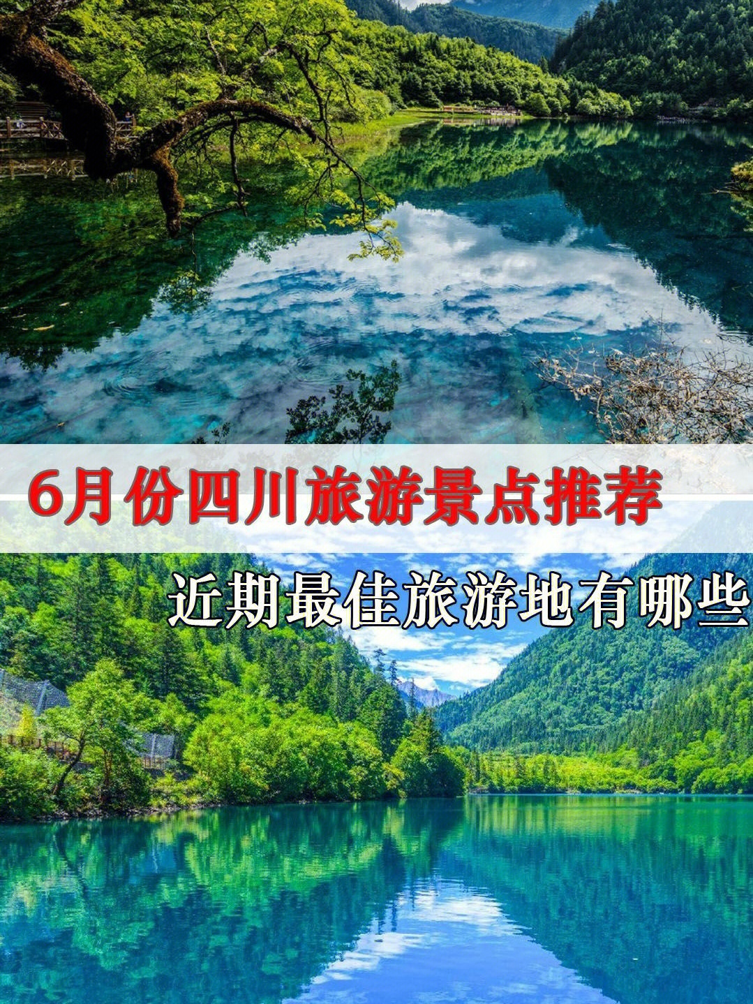 6月份四川旅游景点推荐近期最佳旅游地有哪