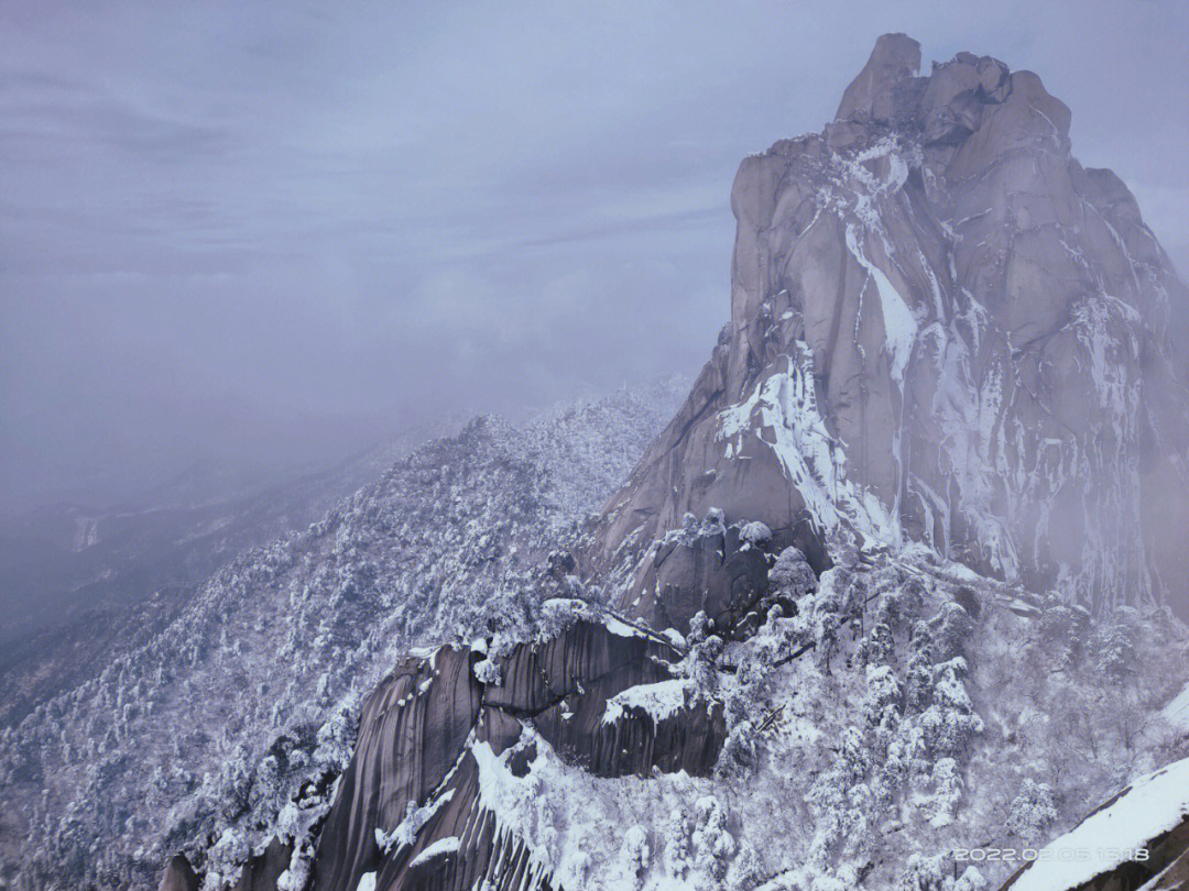 天柱山雪景真的很美