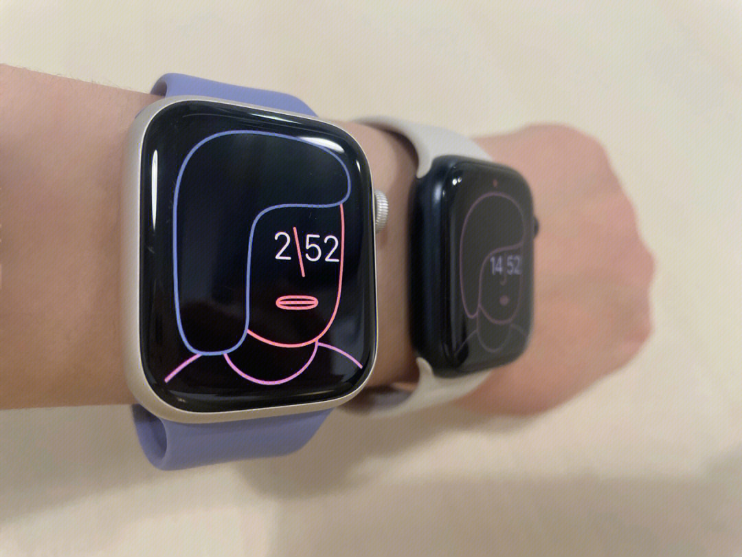 apple watch se 还是s7?星光色午夜色