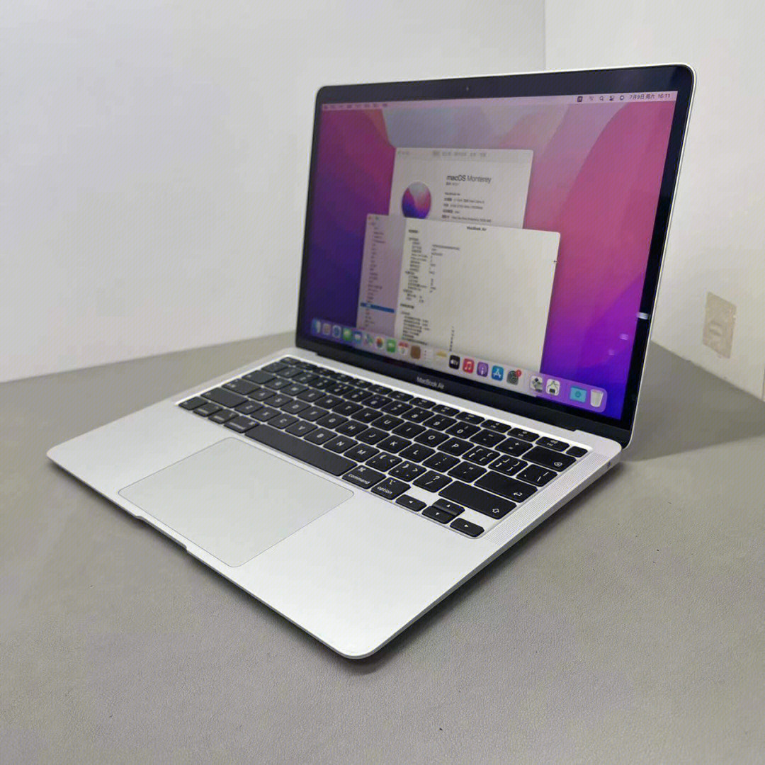 2020款苹果macbookairtk2银色133