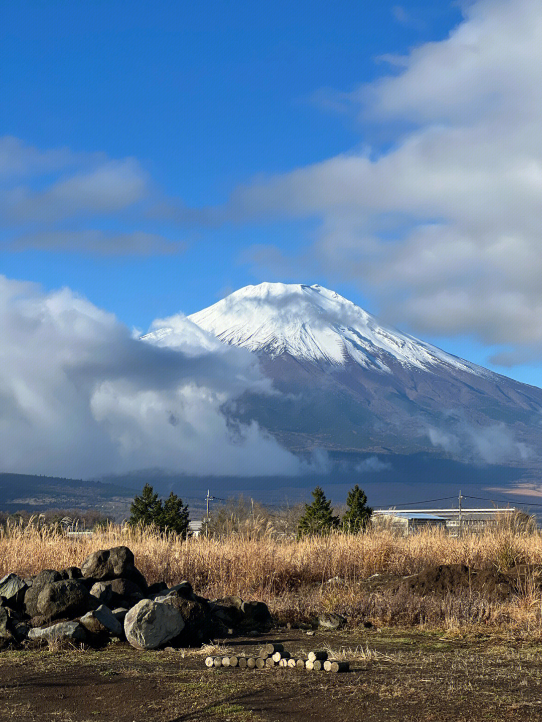 山梨県富士山雪峰72一起去露营