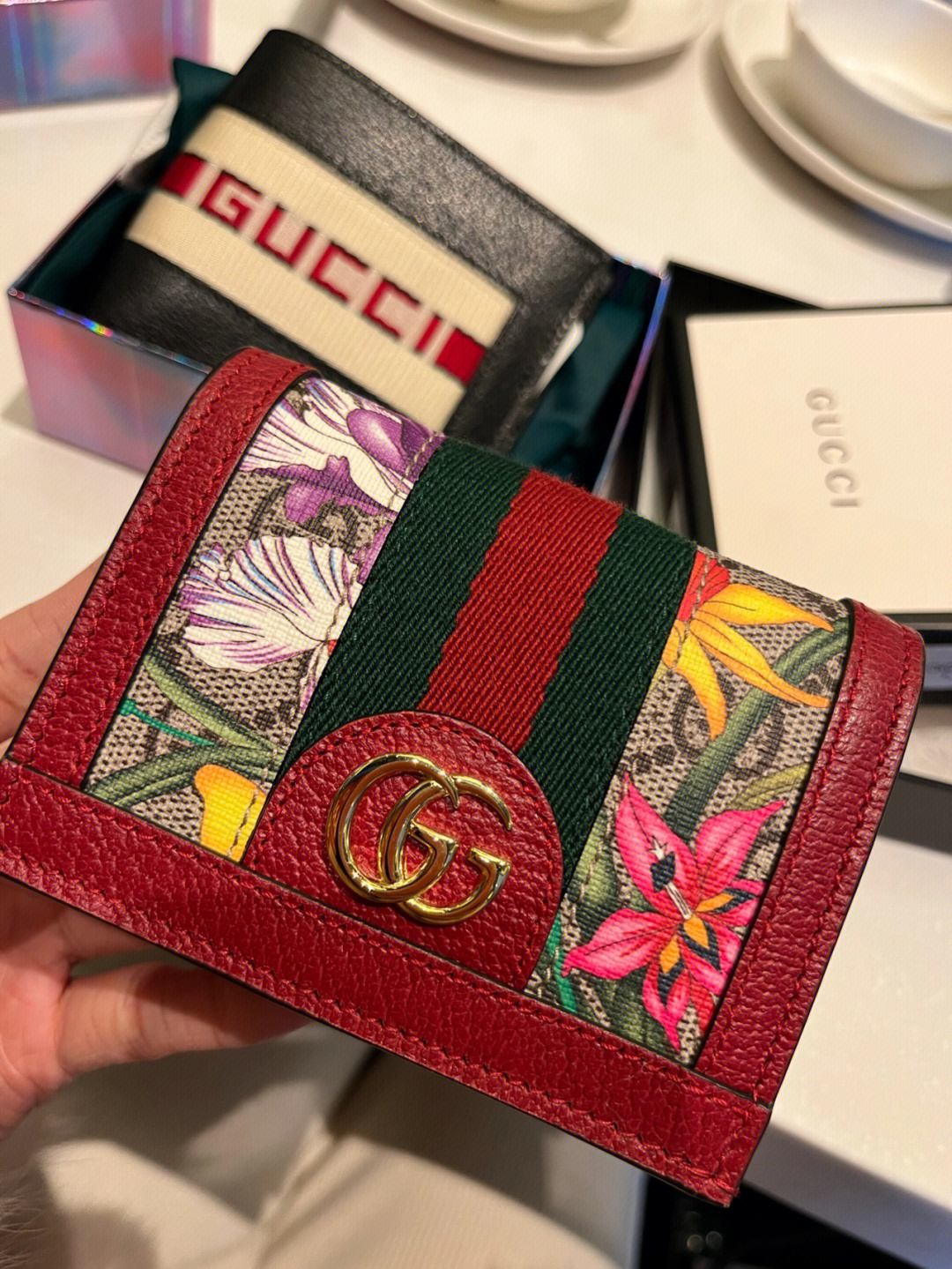 还可以放各种面值的钞票～新年发财 耶7015#gucci#gucci钱包