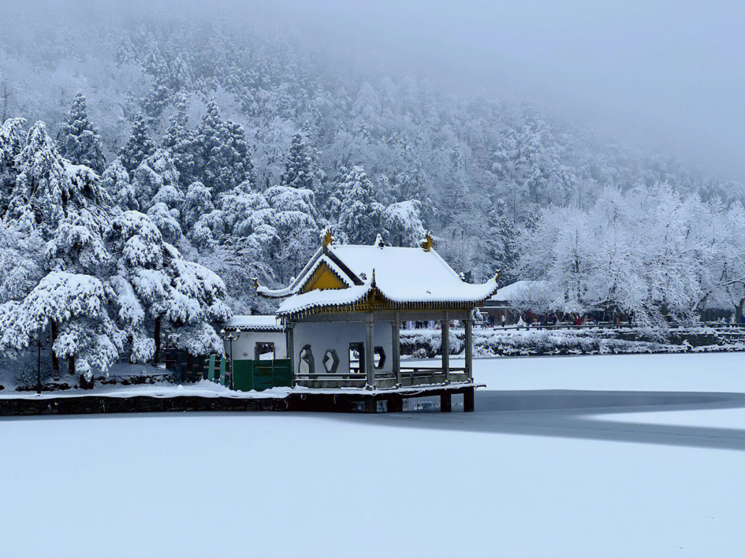 冬天一定要来庐山看一次雪