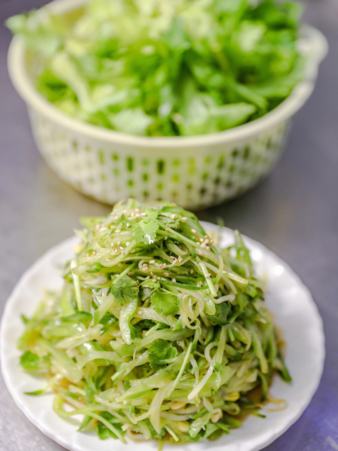 春日护肝减脂小凉菜|凉拌萝卜丝