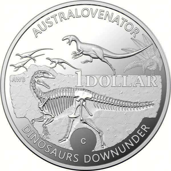 2022年澳大利亚恐龙精制银币