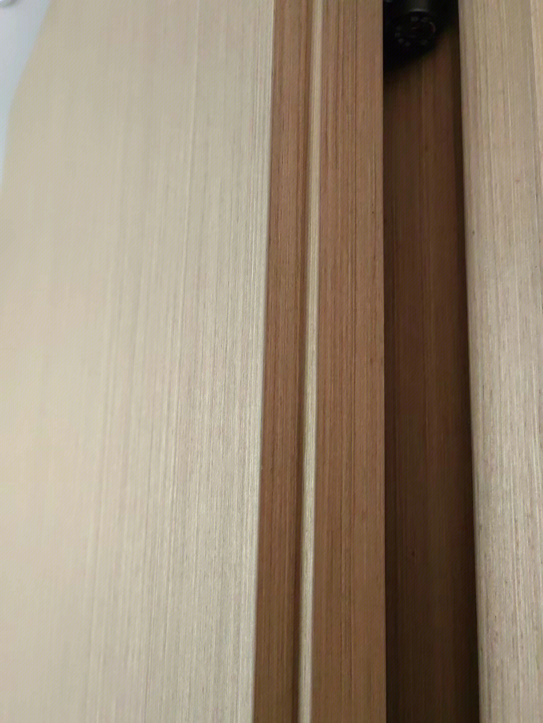 科定#科定木饰面 k6307白橡木直纹全屋同色极简隐形门房门