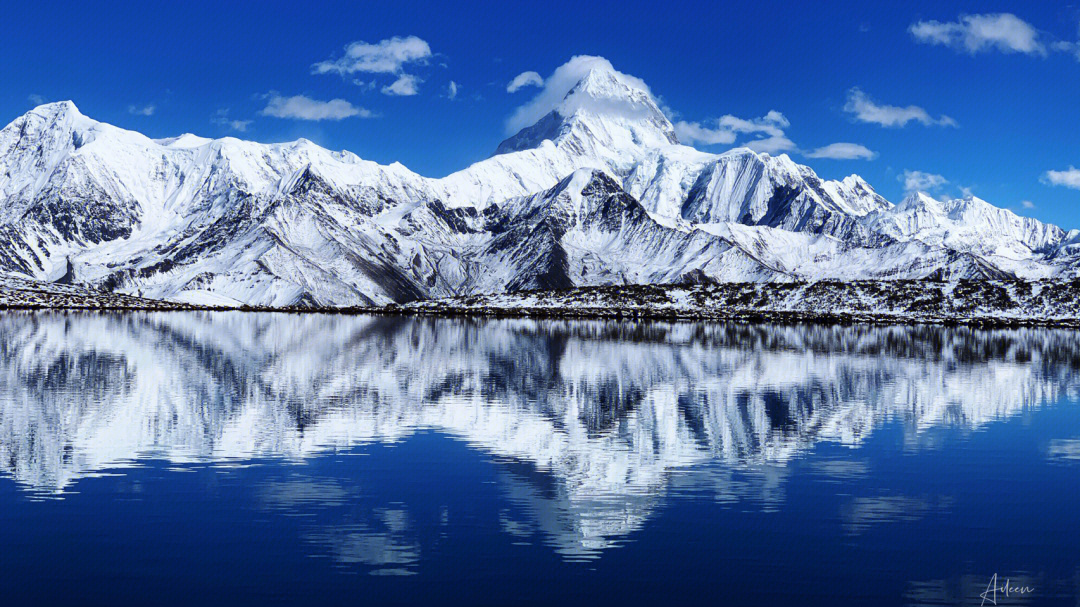 川西贡嘎雪山