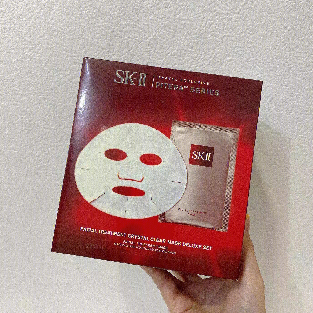 skii青春敷面膜俗称"sk2前男友面膜,冒大红痘,用他敷完脸然后痘隔天