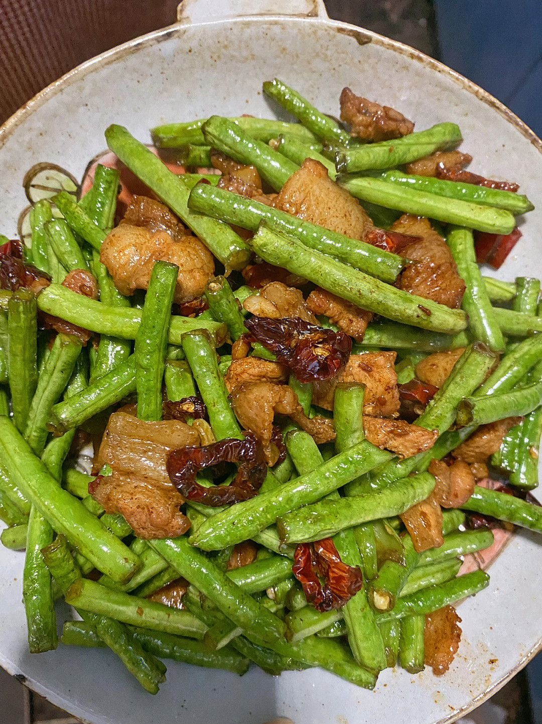 下饭家常菜豆角炒肉附教程